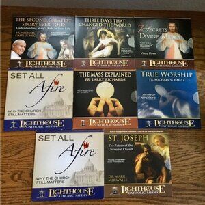 Bundle of CD’s 8 pieces. Catholic Media